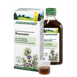 Schoenenberger® Rosmarin, Naturreiner Heilpflanzensaft