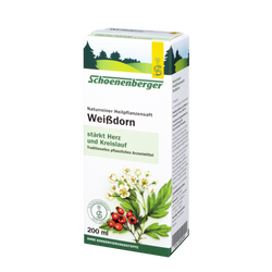 Schoenenberger® Weißdorn, Naturreiner Heilpflanzensaft