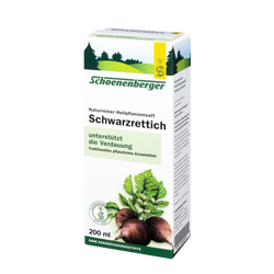Schoenenberger® Schwarzrettich, Naturreiner Heilpflanzensaft
