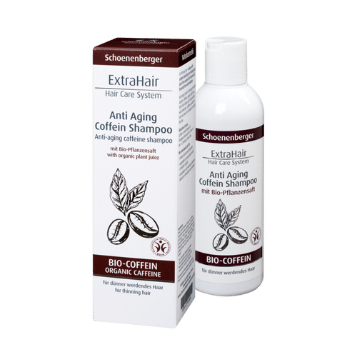 Schoenenberger® Naturkosmetik ExtraHair® Hair Care System Anti Aging Coffein Shampoo