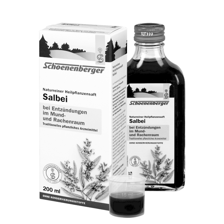Schoenenberger® Salbei, Naturreiner Heilpflanzensaft