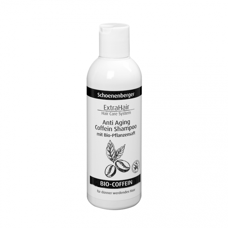Schoenenberger® Naturkosmetik ExtraHair® Hair Care System Anti Aging Coffein Shampoo