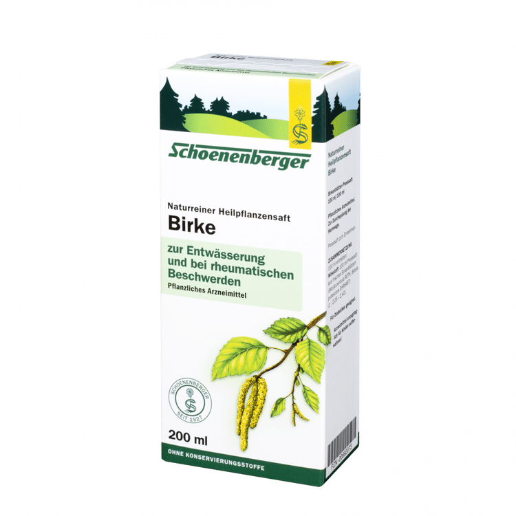 Schoenenberger® Birke, Naturreiner Heilpflanzensaft