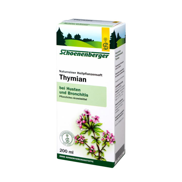 Schoenenberger® Thymian, Naturreiner Heilpflanzensaft
